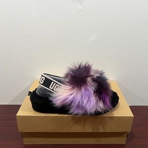 Ugg Fluff Yeah Slide, 1117326, Tie Dye Magnolia